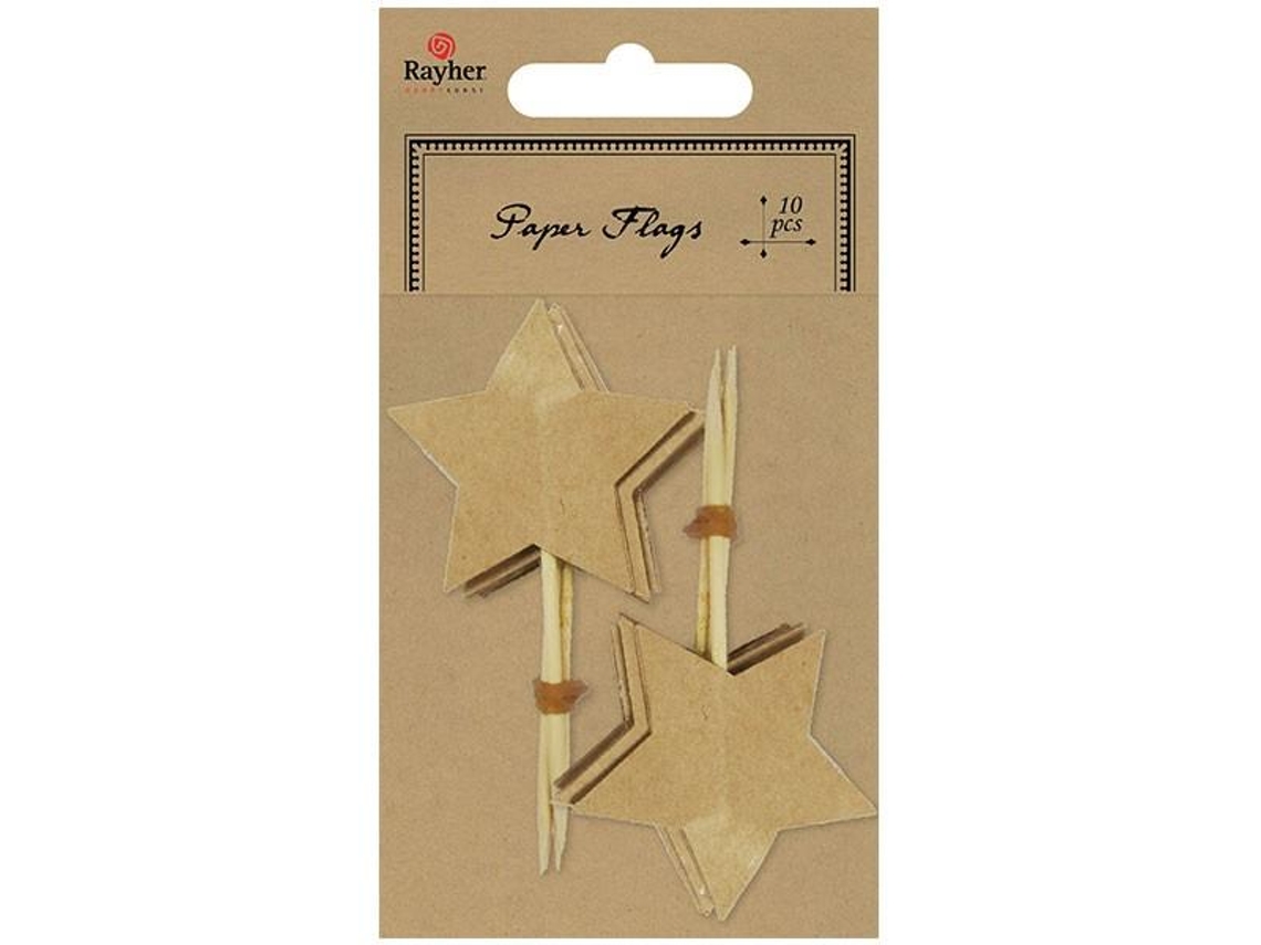 10 Picas Estrellas - Marrón Claro
