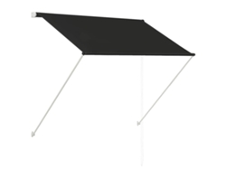 Maison Exclusive - Toldo Retráctil 150x150 Cm Gris Antracita