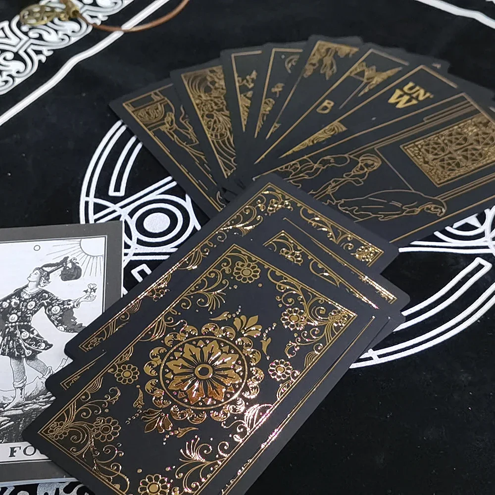 Juego De Cartas De Tarot, Juego De Mesa, 12*7 Cm, Regalo De Alta Gama Resistente Al Agua