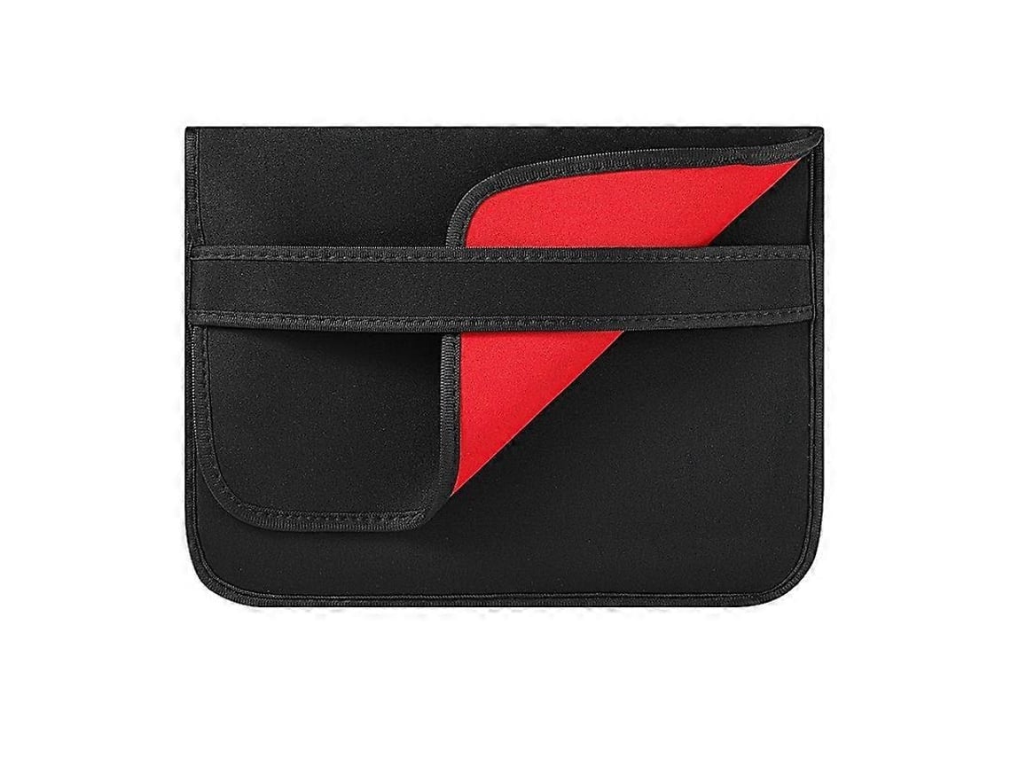 Bolso para portátil con forro de neopreno y compartimento horizontal con solapa.