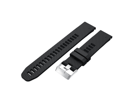 Correa de Reloj de Silicona para Garmin Fenix 5S Plus Negro