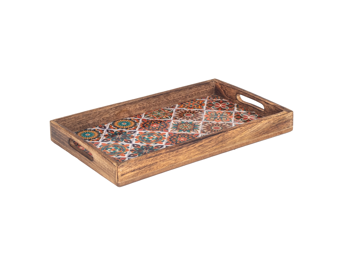 Signes Grimalt BY SIGRIS - Bandeja cocina Cocina Cajas Y Bandejas Marrón - 4x22x38 cm