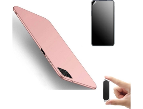 Carcasa y Protector de Pantalla Oppo Reno 4 Z 5G Rosa