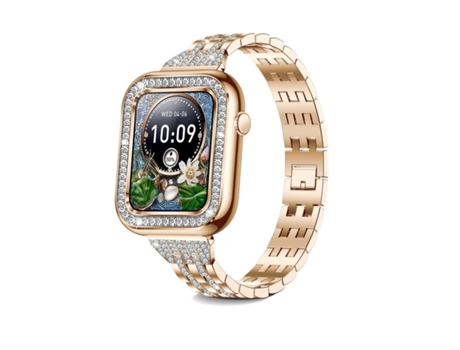 Smartwatch ALIMENTACIÓN Dorado