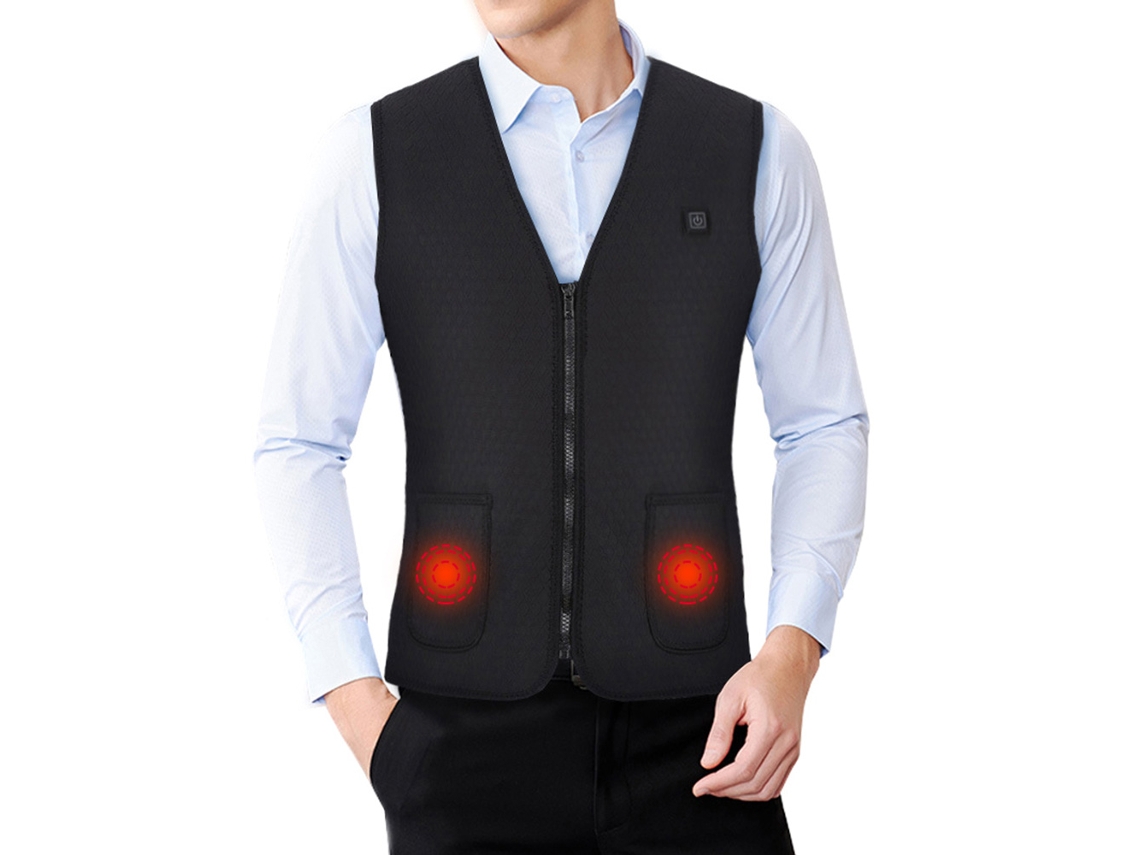 2026rebe-chaleco Eléctrico Unisex Calefacción Usb Chaqueta Termica Abrigo Exterior Invierno