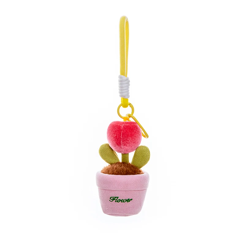 (tulipán 12 Cm) Elegante Colgante Perfumado Con Forma De Árbol Del Dinero Oscilante, Bonito Adorno De Escritorio