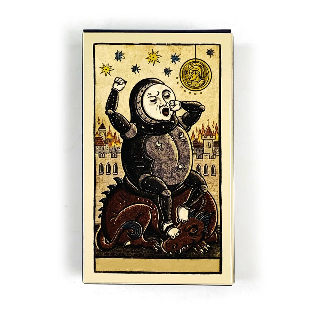 Una Baraja De Tarot Ilustrada A Todo Color, Compuesta Por 78 Cartas, Inspirada En El Estilo De Marsella.