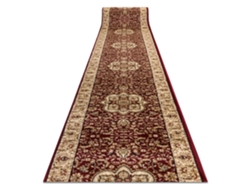 Conjunto de Alfombras de Pasillo DYWANY LUSZCZOW Heat Royal Agy Polipropileno Rojo (120x620cm)