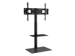 Soporte de TV ajustable y giratorio para pantallas de 32" a 65" con base de vidrio Tekmaquinas