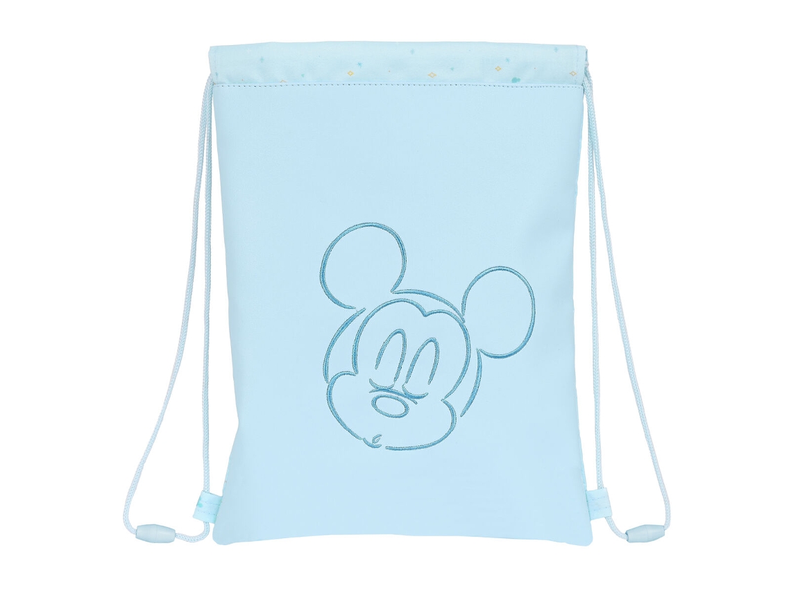 Mochila de Bolsa Con Cuerdas Mickey Mouse Clubhouse Blue Light 26 x 34 x 1 cm