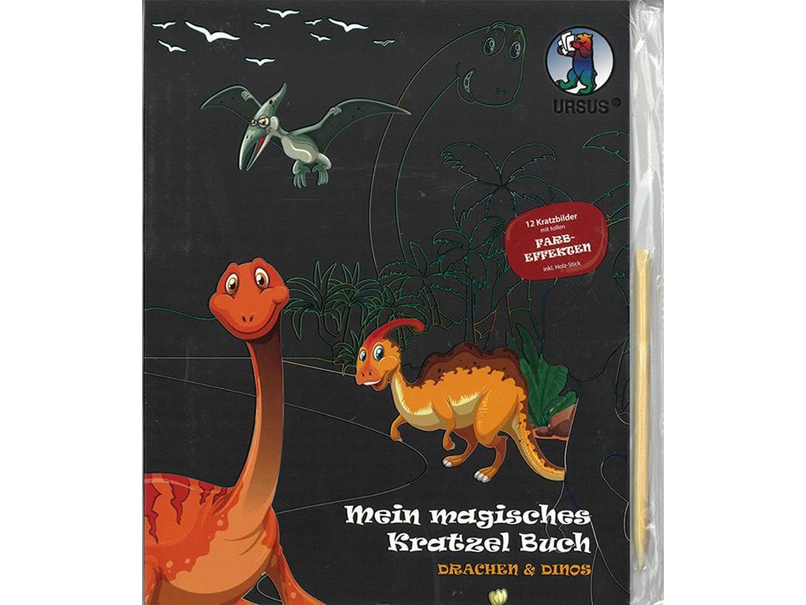 Mi Magic Scratch Book Dinosaurios
