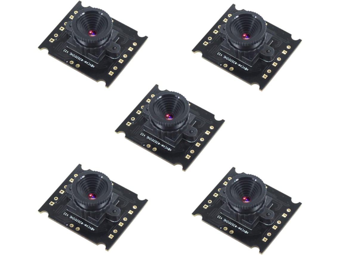 Paquete De 5 Módulos De Cámara Usb Ov9726, Cmos De 1 Mp, Lente De 50°, Módulo Ip Para Sistemas Android Y Linux.