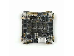 Controlador de vuelo Happymodel CrazyF411 ELRS AIO 4 en 1 con receptor UART 2.4G integrado, ESC ELRS 20A para dron de carreras FPV Crux35 Toothpick