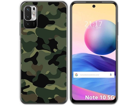 Carcasa Xiaomi POCO M3 Pro 5G TUMUNDOSMARTPHONE Camuflaje Multicolor
