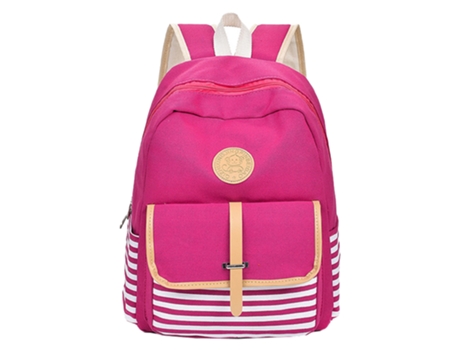 Bolsa de Viaje de Niña ZMDECQNA Escolar Computadora Portátil Lona Morado