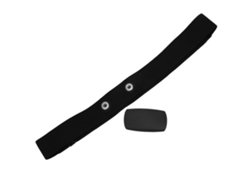 Cinturón Pectoral Bluetooth Para Fitness Con Batería De Larga Duración, Ajustable, Negro, Monitor De Frecuencia Cardíaca.