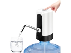 Bomba de agua eléctrica blanca con cable de datos USB, chrui