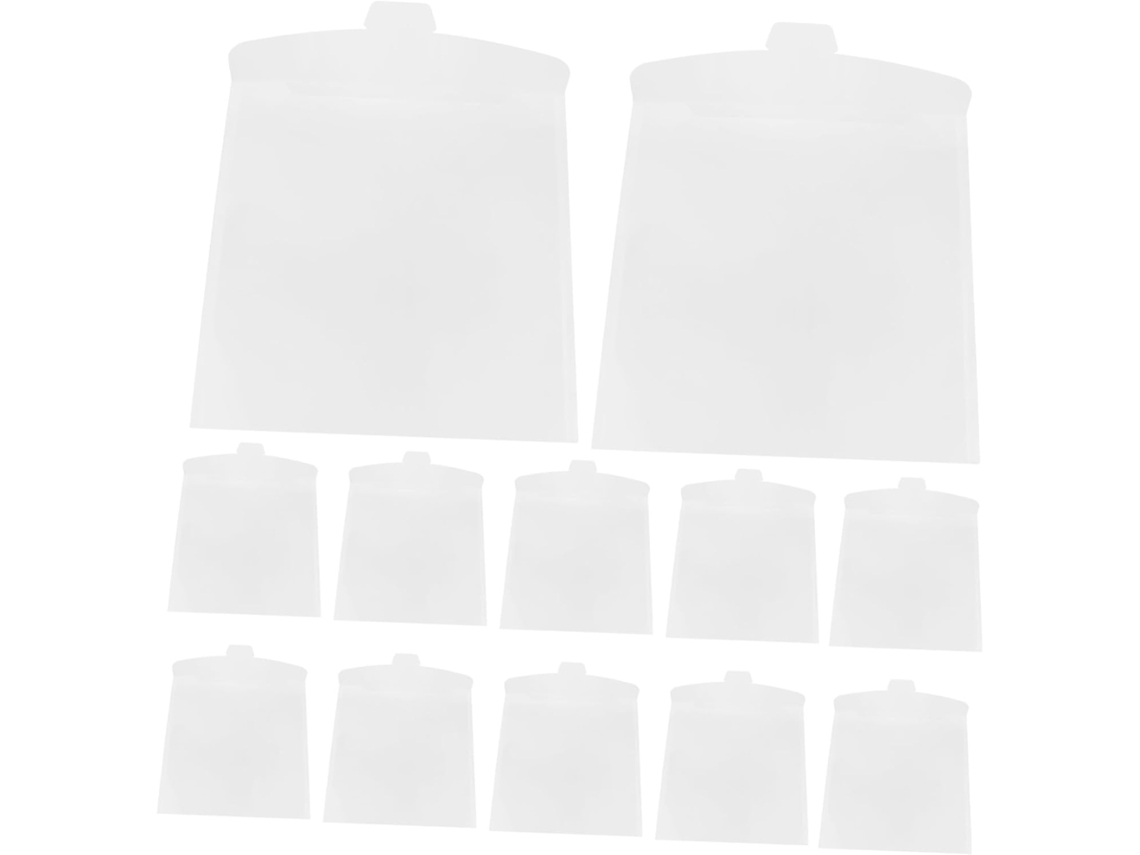 20 Fundas Transparentes Para Documentos: Bolsas De Almacenamiento Duraderas Y Fáciles De Limpiar.