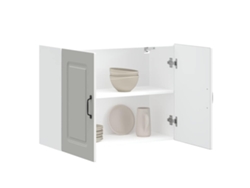 Armario De Pared Para Cocina Kalmar Madera De Ingeniería Blanca