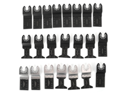 Kit De 22 Hoja De Sierra Oscilante Para Corte Preciso De Metal Madera Plástico Herramienta