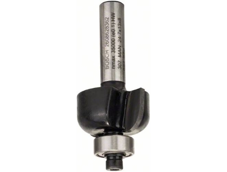 Fresa BOSCH de Molduras - 8 mm - R1 6 mm - D 24.7 mm - L 13 mm - G 53 mm