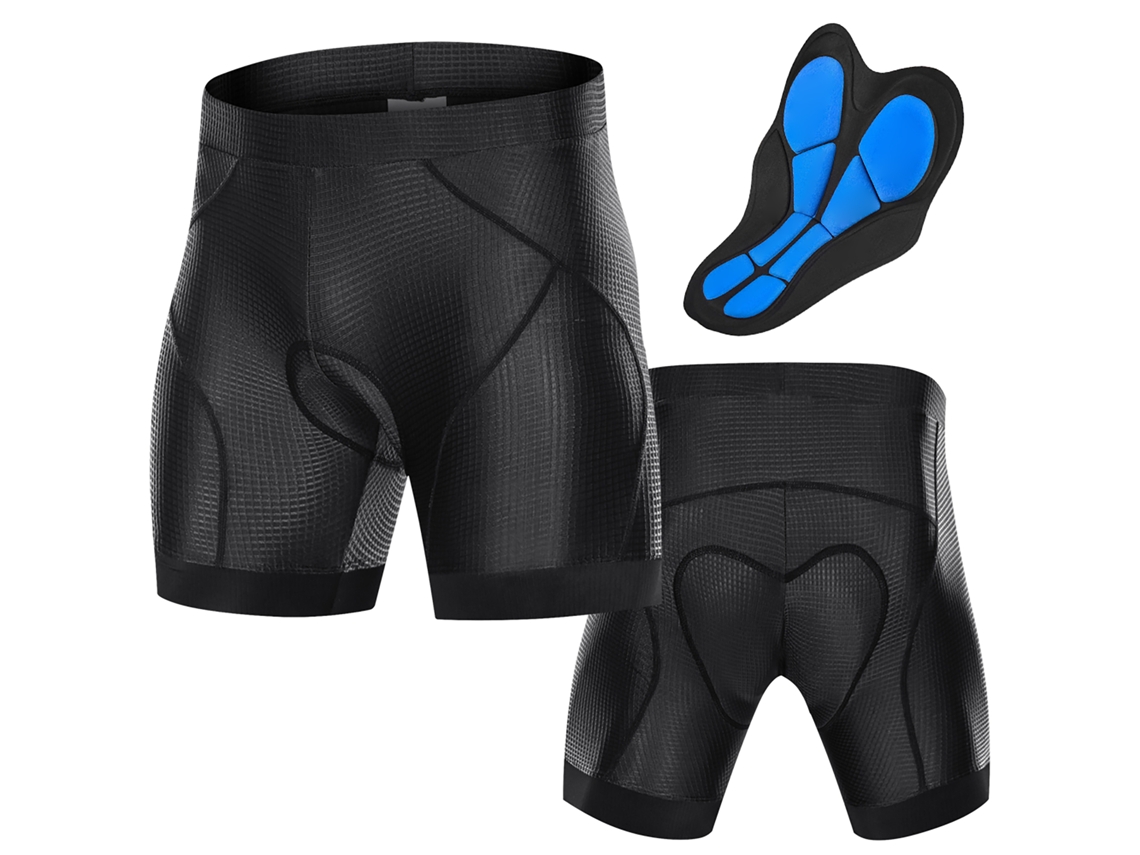 Calzoncillos De Ciclismo Para Hombre Con Acolchado 3d Y Soporte Antideslizante, Pantalones Cortos Acolchados Para Bicicleta.