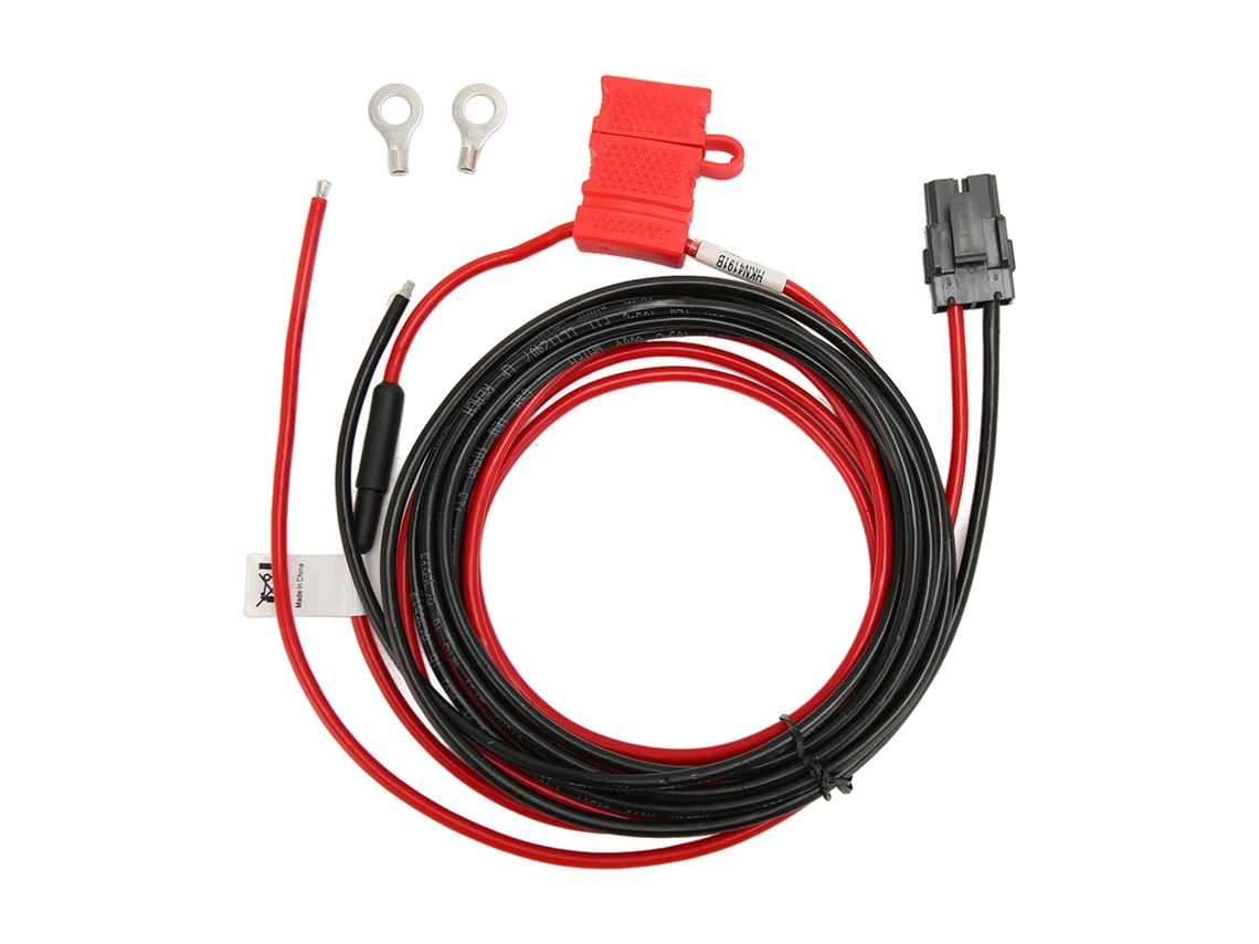 Cable de alimentación para radio RKN4152A con fusible duradero de 15A para walkie-talkies CHABERLU.