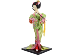 Figura Geisha Japonesa Estilo Japonés Decoración Oficina Dormitorio Artesanía Diseño Creativo Único Realzar