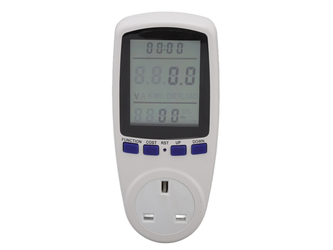Medidor De Energía Con Pantalla Lcd, Analizador De Electricidad Y Protección Contra Sobrecargas Led.