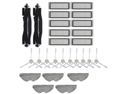 27 piezas de cepillo principal lavable cepillos laterales filtro Hepa paño de mopa para 360 S5 S7 Robot piezas de aspiradora robótica