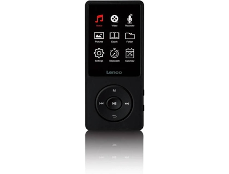 LEITOR MP3/ 4 LENCO XEMIO 669 PRETO