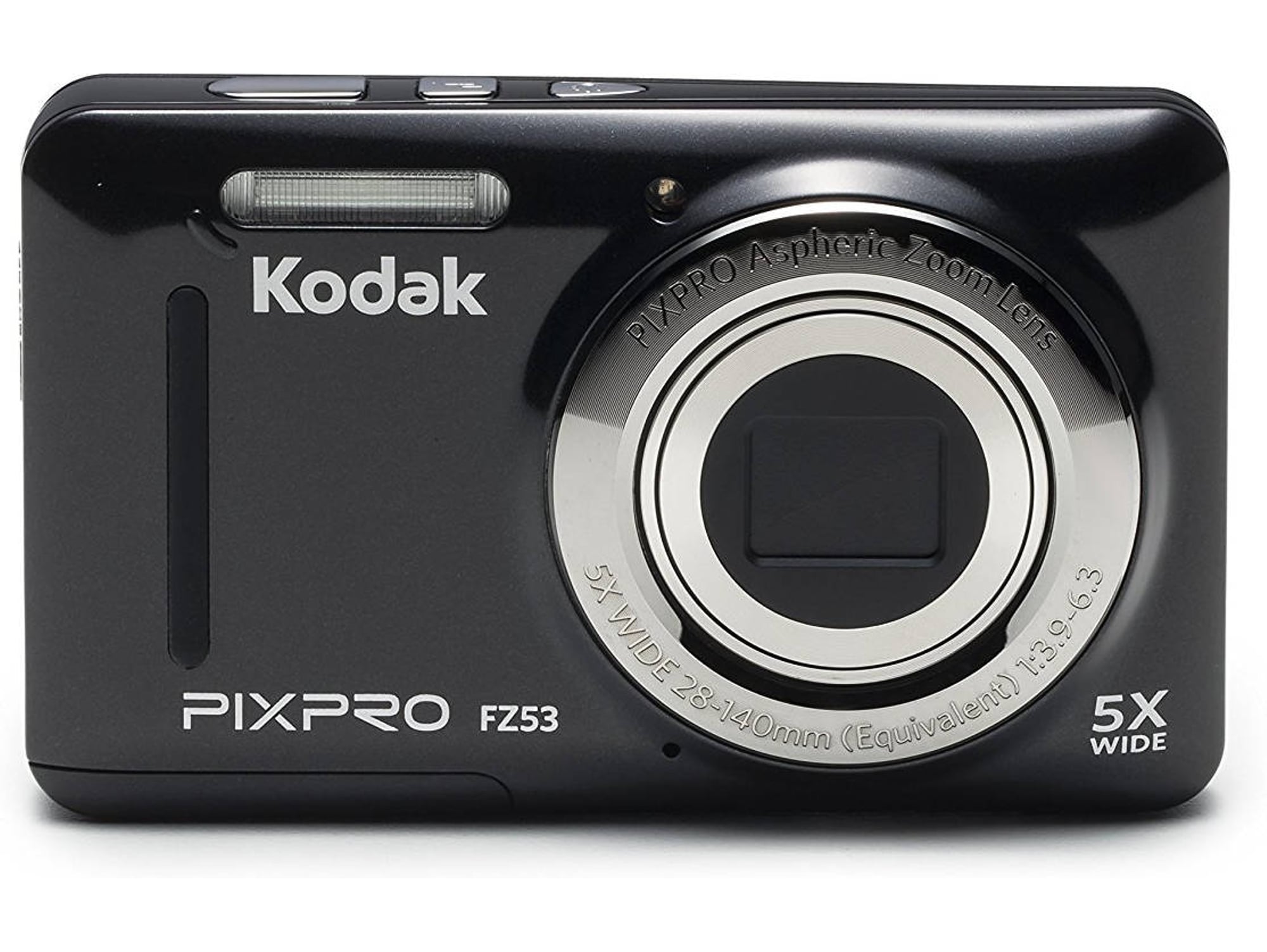 Cámara Compacta KODAK FZ53 (Negro 16 MP ISO 80 1600 Zoom