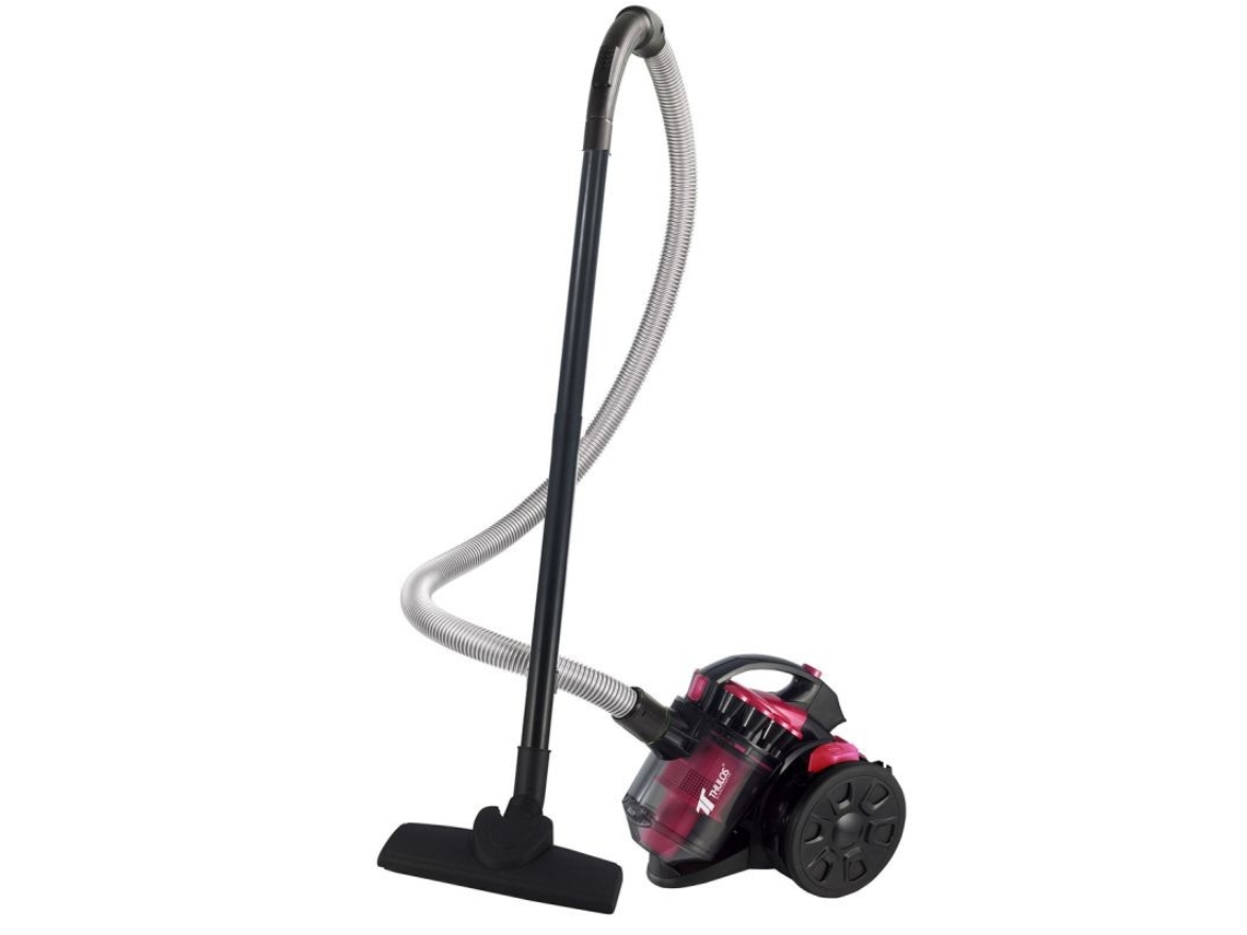 Aspiradora Multiciclónica Thulos Vc1008, 700w, 1.5 Litros, 37,5x27,5x25,5 Cm, Rojo Suinga