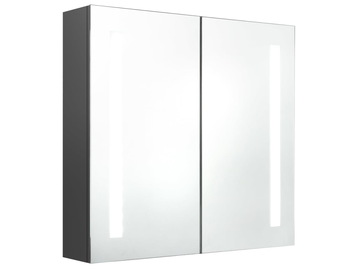 Mueble de cuarto de baño VIDAXL Gris Tablero DM (62 x 14 x 60 cm)