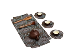 Toallas de cocina de estilo chino, toallas de té Gongfu, accesorio para bandeja de té TRUYUETY