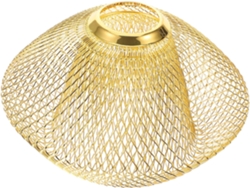 Lámpara De Techo Estilo Retro De Hierro Dorado Hueco, Fácil De Instalar, Para El Hogar O La Tienda.