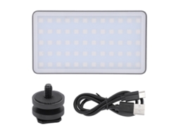 Luz LED RGB a todo color para cámara, mini foco portátil para vídeo.
