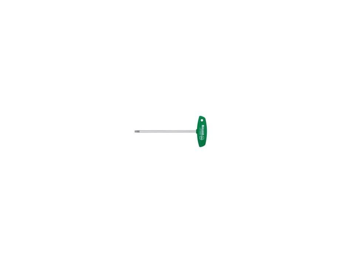 Llave macho Torx® mango en T en cromo mate (01335) T25 x 200 mm - Wiha