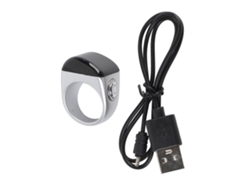 Anillo inteligente con contador electrónico, resistente al agua IP67, 20 mm