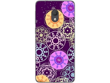 Carcasa Alcatel 1C (2019) TUMUNDOSMARTPHONE Radial Multicolor