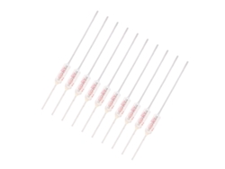 Omni-10pcs Fusible Térmico De Cierre De Carcasa Metálica 250vac 10a Tf 72-250℃105℃77℃85℃99℃