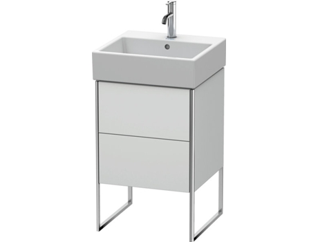 DURAVIT XSquare Vanity unit vertical 48.4x 46.0 cm, 2 cajones, para lavabo Vero Air 235050