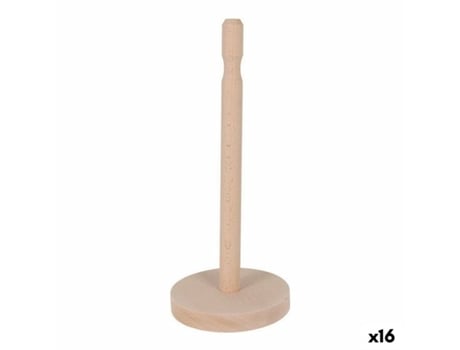 Portarrollos de Cocina QUTTIN QUTTIN Marrón Madera de haya Madera (16 Unidades)