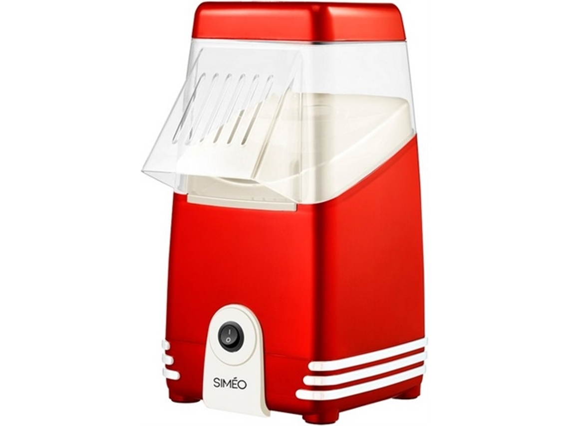 SIMEO FMP350 máquina de fazer pipocas Vermelho, Branco 1200 W
