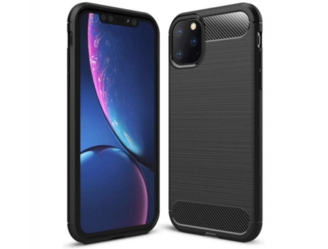 Carcasa iPhone 11 Pro Max (6.5) TUMUNDOSMARTPHONE Carbon Negro