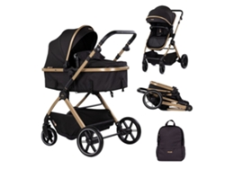 Carrinho de Bebé Pearl Convertible Duo Até 22 Kg de Peso CHIPOLINO Noir