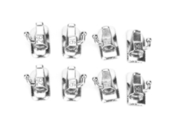 2 Paquetes De Tubos Bucales Ortodóncicos Adhesivos Para El Primer Molar Mbt, Herramientas Dentales De Acero Inoxidable.
