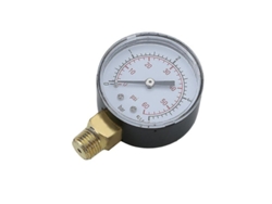 Manómetro de presión de agua para filtros de piscina y spa, práctico y compacto, 0-60 psi, 0-4 bar, TS-50