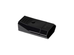 Base móvil negra Simon 2p 10 A 250 V