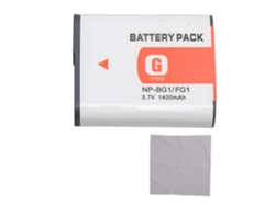Batería Np Bg1 De 3,7 V Y 1400 Mah Para Cámaras Dsc W30, W40, W50, W85, W130, H3 Y H7. Segura Y Portátil.